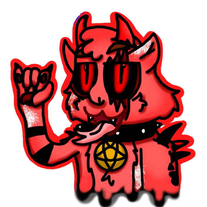 TBFT Mr Demonic Spray Painted Roblox decal