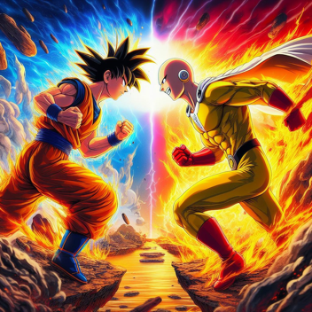 Goku vs Saitama (ARENA) fixed