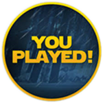 You Played The Game!