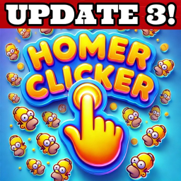 Homer Clicker 🛸 UPDATE 3 + RE-RELEASE! 🛸