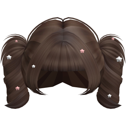 ☆ : short curly hair w/sparkling stars thumbnail