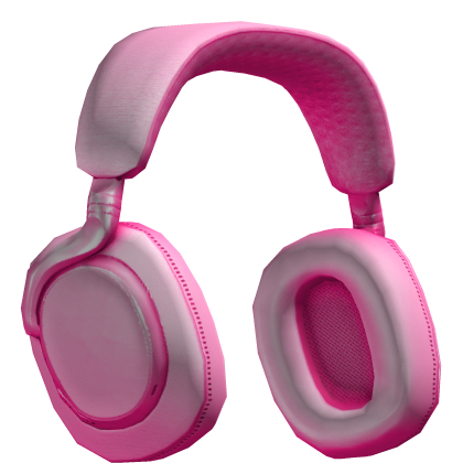 Hot Pink Designer Headphones