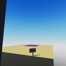 push a huge rock into the void