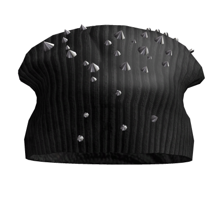 Black Emo Beanie w/ Piercings Roblox item