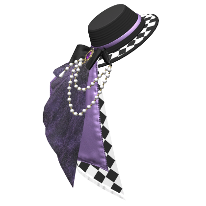 Purple Amethyst Gothic Ouji Hat