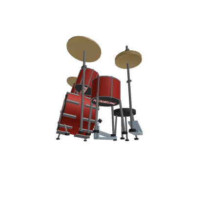 interactable drum kit