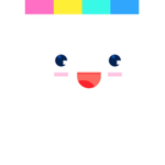 Colorful donut