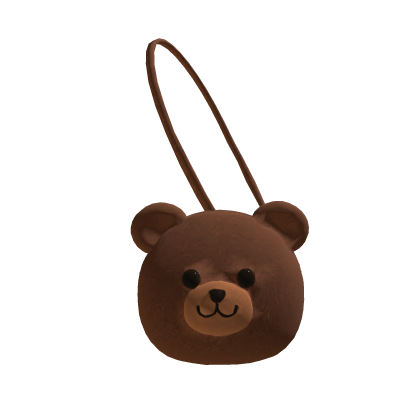 Human/Front Cute Plush Brown Bear Accessory Roblox item