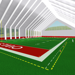 [NCAA] Tu Pavilion Indoor Practice Facility