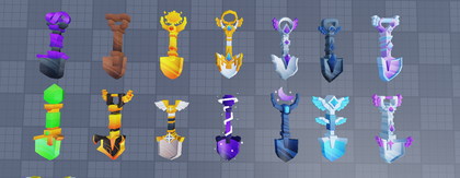 28 Shovels Pack - Mining & Merge Dig Tools preview 4