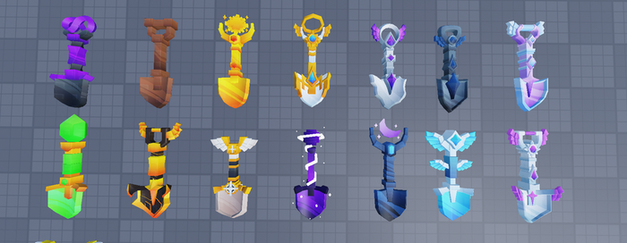 28 Shovels Pack - Mining & Merge Dig Tools preview 4