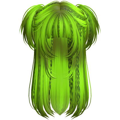 Vamp Long Straight Pigtails Toxic Cheetah Roblox item