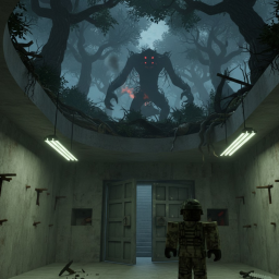 SURVIVE IN A BUNKER FROM SCARY MONSTERS!