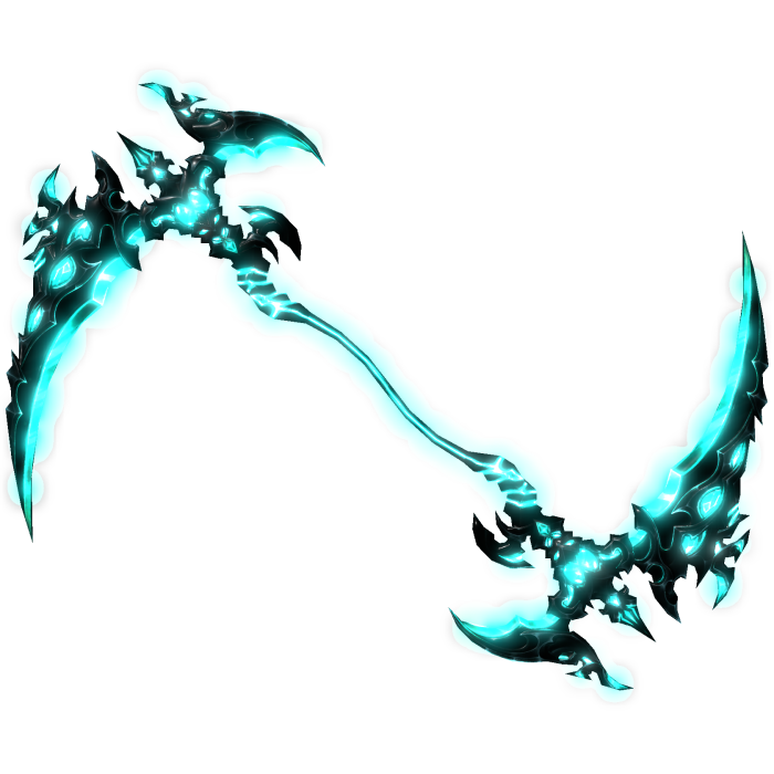 (Emissive) Reaper Dual Scythe - Korblox Spectral