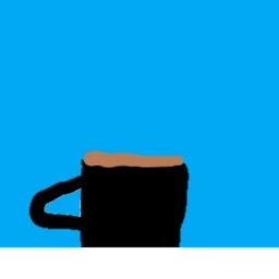 jump in to a giant hot chocolate (Bad) icon