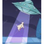 Cow alien