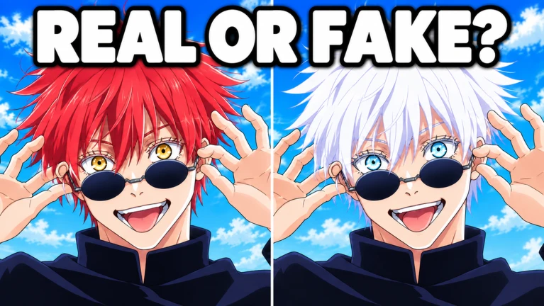 アニメのために偽物を見つけよう！