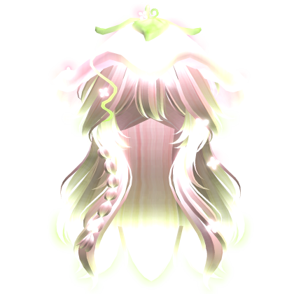 Glowing Kawaii Fluffy Layered Flower Hair 