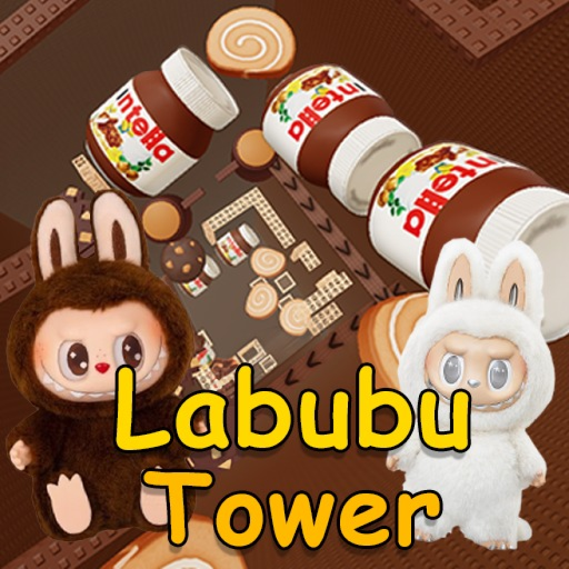 Labubu Tower official Roblox game thumbnail