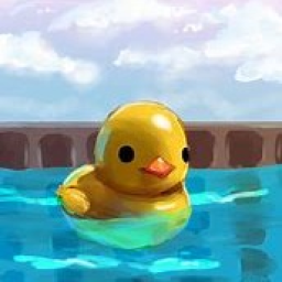 Plastic duck simulator
