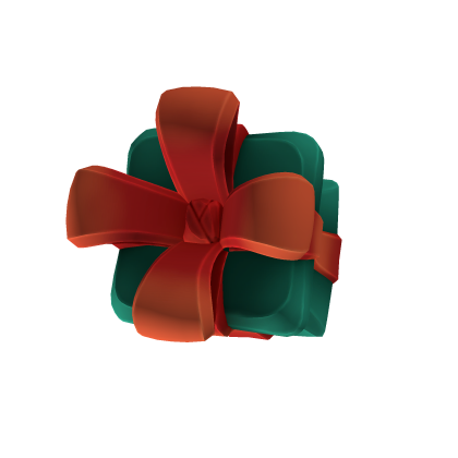 Green Handheld Christmas Present