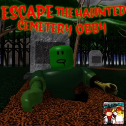 Escape The Haunted Cemetery Obby! (READ DESC) icon