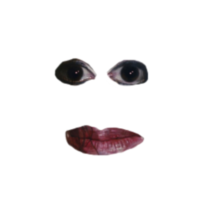 Scary Face Decal Roblox decal