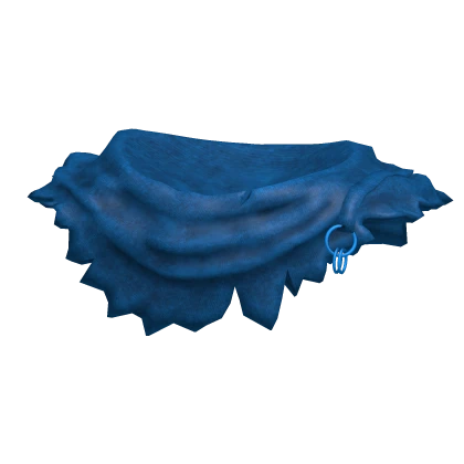 Distressed Rugged Neck Scarf - Blue | Roblox Item - Rolimon's