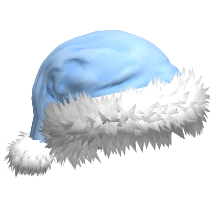 Blue Christmas Santa Hat