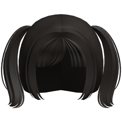 ♡ soft moe cutie pigtails in deep brown
