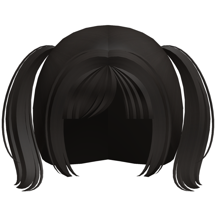 ♡ soft moe cutie pigtails in deep brown