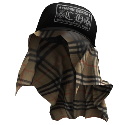Chrome Cap w/ Designer Bandana