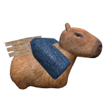 Realistic Capybara Mount