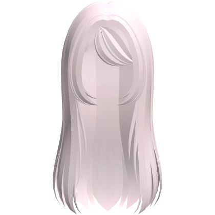 („• ֊ •„) sweetest wispy long hair in pink Roblox item