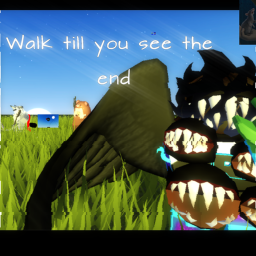 Walk till you see the end