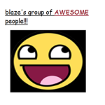blaze's group of awesome people