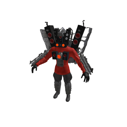 Upgraded Titan Speakerman Fully Rigged