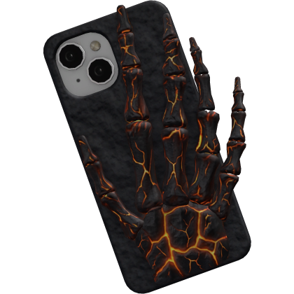 Skeleton Lava Halloween Phone Roblox item