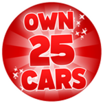 Own 25 Cars