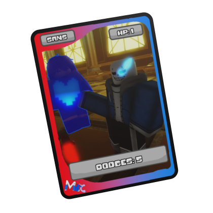 Undertale Sans Trading Card thumbnail