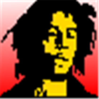 Bob Marley Pixel Art Roblox decal