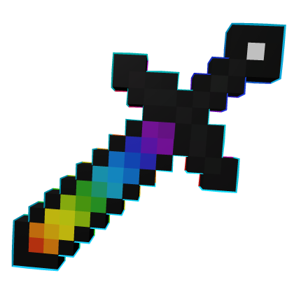 Rainbow Pixel Sword