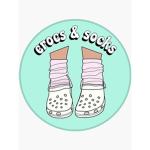 - crocs & socks -
