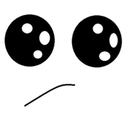 Cute face Roblox decal