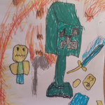 Flaming creepers