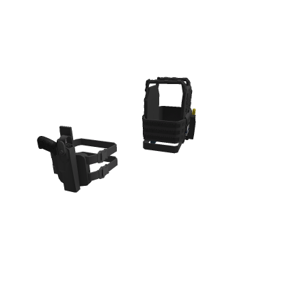Gang Unit Supervisor Vest/Leg holster