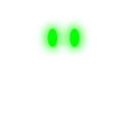 Green Glowing Eyes