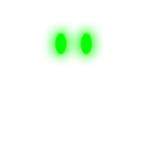 Green Glowing Eyes