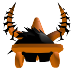 [HALLOWEEN🎃] Black Hair+Cone+Clockwork+Horns