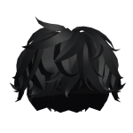 Black Messy Hair